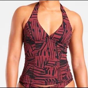 NWOT Athleta Sculpted Sienna Halter Tankini Top
